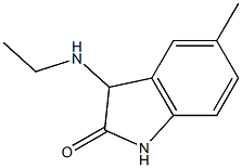 3-(ethylamino)-5-methyl-1,3-dihydro-2H-indol-2-one Structure