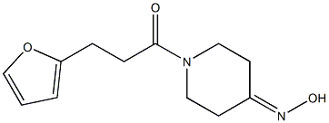 3-(furan-2-yl)-1-[4-(hydroxyimino)piperidin-1-yl]propan-1-one