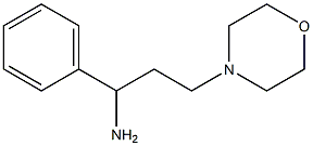 3-(morpholin-4-yl)-1-phenylpropan-1-amine
