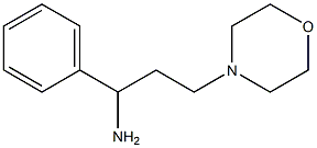  3-(morpholin-4-yl)-1-phenylpropan-1-amine