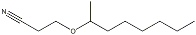 3-(octan-2-yloxy)propanenitrile|