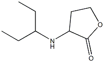 3-(pentan-3-ylamino)oxolan-2-one,,结构式