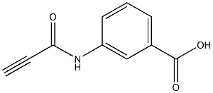 3-(propioloylamino)benzoic acid Structure