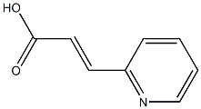 3-(pyridin-2-yl)prop-2-enoic acid Structure