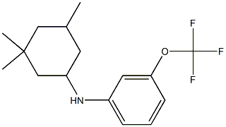 3-(trifluoromethoxy)-N-(3,3,5-trimethylcyclohexyl)aniline 结构式