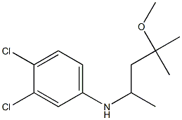  3,4-dichloro-N-(4-methoxy-4-methylpentan-2-yl)aniline