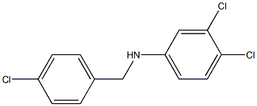 3,4-dichloro-N-[(4-chlorophenyl)methyl]aniline