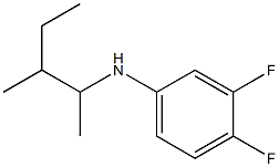 3,4-difluoro-N-(3-methylpentan-2-yl)aniline