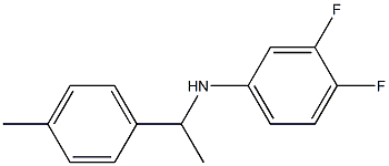  3,4-difluoro-N-[1-(4-methylphenyl)ethyl]aniline