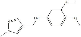 3,4-dimethoxy-N-[(1-methyl-1H-pyrazol-4-yl)methyl]aniline
