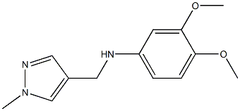 3,4-dimethoxy-N-[(1-methyl-1H-pyrazol-4-yl)methyl]aniline|