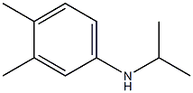 3,4-dimethyl-N-(propan-2-yl)aniline 结构式