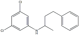 3,5-dichloro-N-(4-phenylbutan-2-yl)aniline Structure