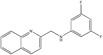 3,5-difluoro-N-(quinolin-2-ylmethyl)aniline