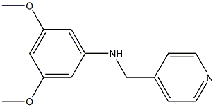 3,5-dimethoxy-N-(pyridin-4-ylmethyl)aniline