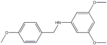  3,5-dimethoxy-N-[(4-methoxyphenyl)methyl]aniline