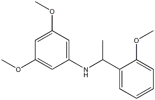  3,5-dimethoxy-N-[1-(2-methoxyphenyl)ethyl]aniline