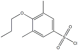 3,5-dimethyl-4-propoxybenzene-1-sulfonyl chloride|