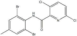 3,6-dichloro-N-(2,6-dibromo-4-methylphenyl)pyridine-2-carboxamide|