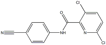 3,6-dichloro-N-(4-cyanophenyl)pyridine-2-carboxamide