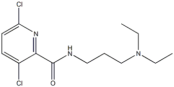 3,6-dichloro-N-[3-(diethylamino)propyl]pyridine-2-carboxamide