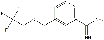 3-[(2,2,2-trifluoroethoxy)methyl]benzenecarboximidamide|