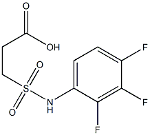 3-[(2,3,4-trifluorophenyl)sulfamoyl]propanoic acid|