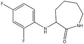 3-[(2,4-difluorophenyl)amino]azepan-2-one