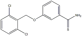 3-[(2,6-dichlorophenyl)methoxy]benzene-1-carbothioamide