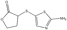 3-[(2-amino-1,3-thiazol-5-yl)sulfanyl]oxolan-2-one|