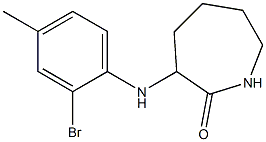 3-[(2-bromo-4-methylphenyl)amino]azepan-2-one