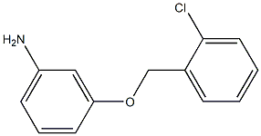 3-[(2-chlorophenyl)methoxy]aniline Structure