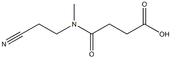  3-[(2-cyanoethyl)(methyl)carbamoyl]propanoic acid