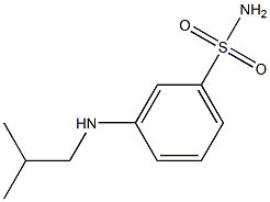 3-[(2-methylpropyl)amino]benzene-1-sulfonamide