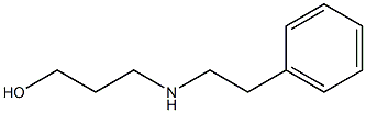 3-(フェネチルアミノ)-1-プロパノール 化学構造式