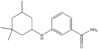 3-[(3,3,5-trimethylcyclohexyl)amino]benzamide|
