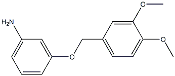 3-[(3,4-dimethoxyphenyl)methoxy]aniline