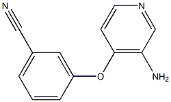 3-[(3-aminopyridin-4-yl)oxy]benzonitrile