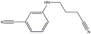  3-[(3-cyanopropyl)amino]benzonitrile