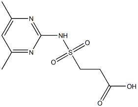 3-[(4,6-dimethylpyrimidin-2-yl)sulfamoyl]propanoic acid