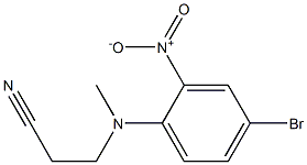  3-[(4-bromo-2-nitrophenyl)(methyl)amino]propanenitrile