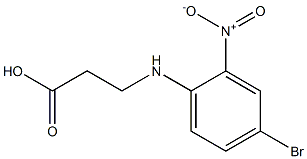 3-[(4-bromo-2-nitrophenyl)amino]propanoic acid