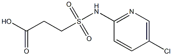 3-[(5-chloropyridin-2-yl)sulfamoyl]propanoic acid|