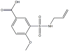  3-[(allylamino)sulfonyl]-4-methoxybenzoic acid