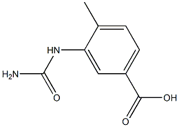3-[(aminocarbonyl)amino]-4-methylbenzoic acid