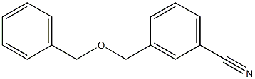 3-[(benzyloxy)methyl]benzonitrile Struktur