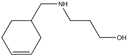 3-[(cyclohex-3-en-1-ylmethyl)amino]propan-1-ol