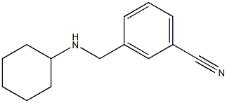 3-[(cyclohexylamino)methyl]benzonitrile Struktur