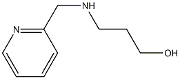 3-[(pyridin-2-ylmethyl)amino]propan-1-ol Structure