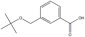 3-[(tert-butoxy)methyl]benzoic acid 化学構造式